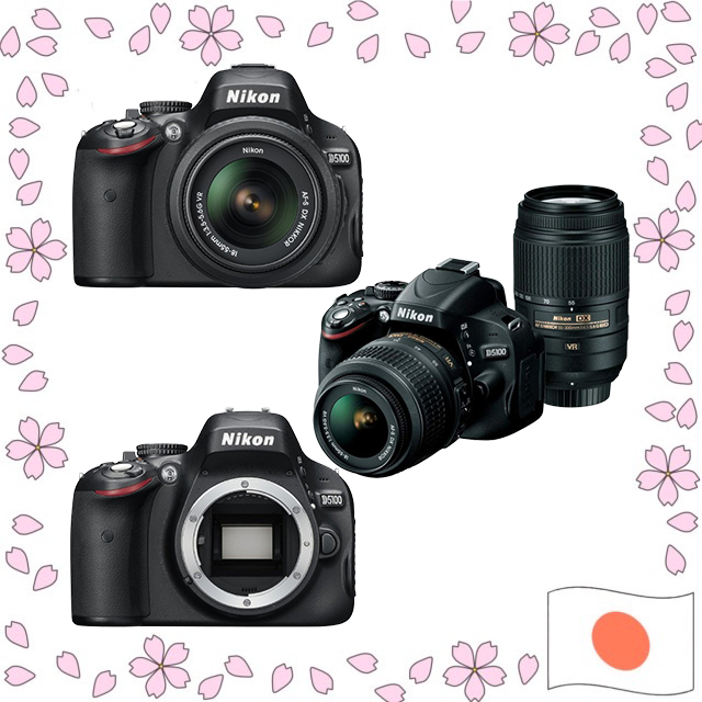 Nikon D5100 Digital SLR Camera / Body Only / 18-55mm VR Lens Kit / 18 ...