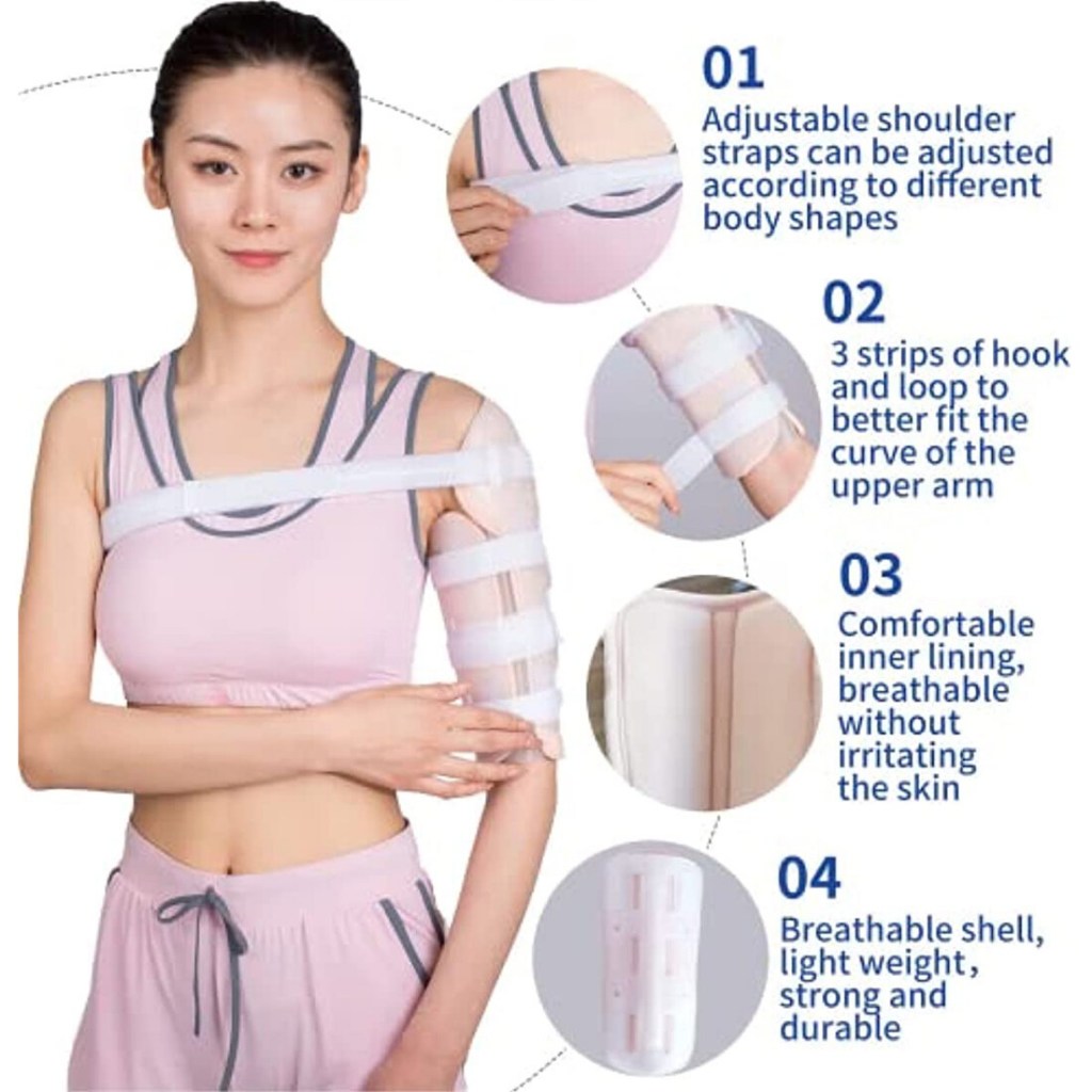 Tairibousy Posture corrector Shaft Fracture Splint Lightweight Humeral ...