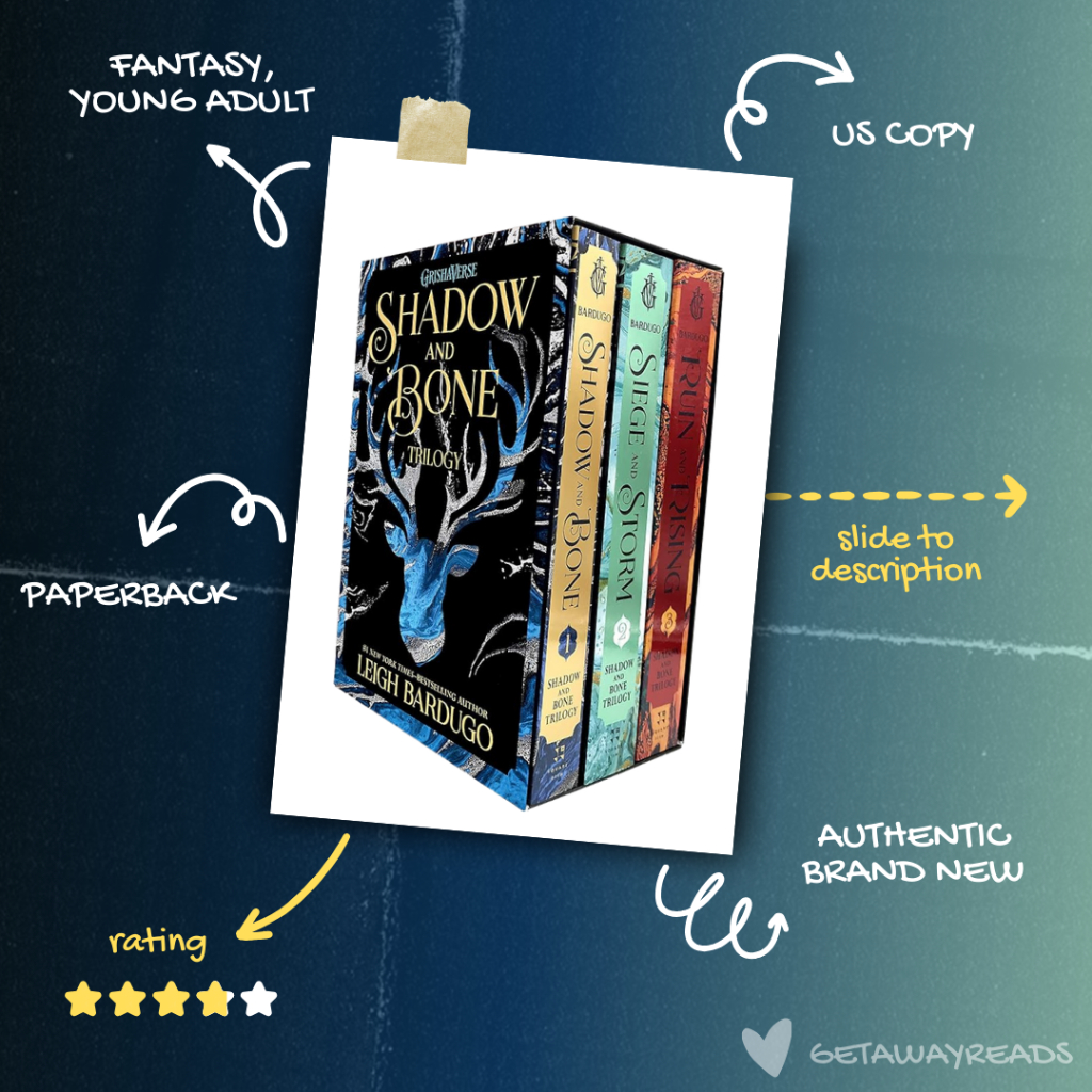 The Shadow and Bone Trilogy Box Set: Shadow and Bone, Siege & Storm ...