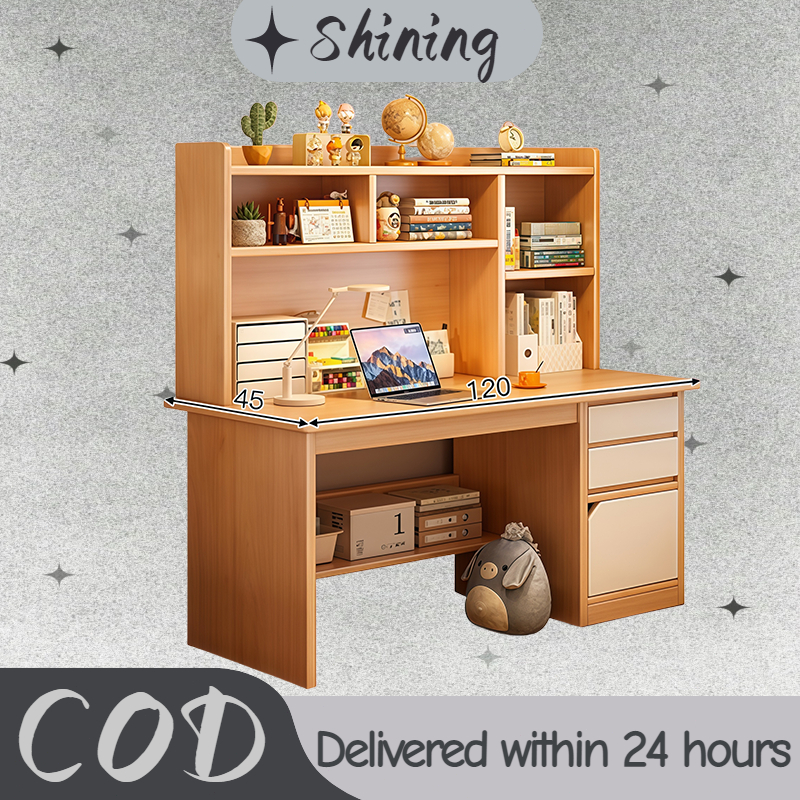 Study Table Desk Bookcase Bookshelf Computer Tabel One Rental House ...