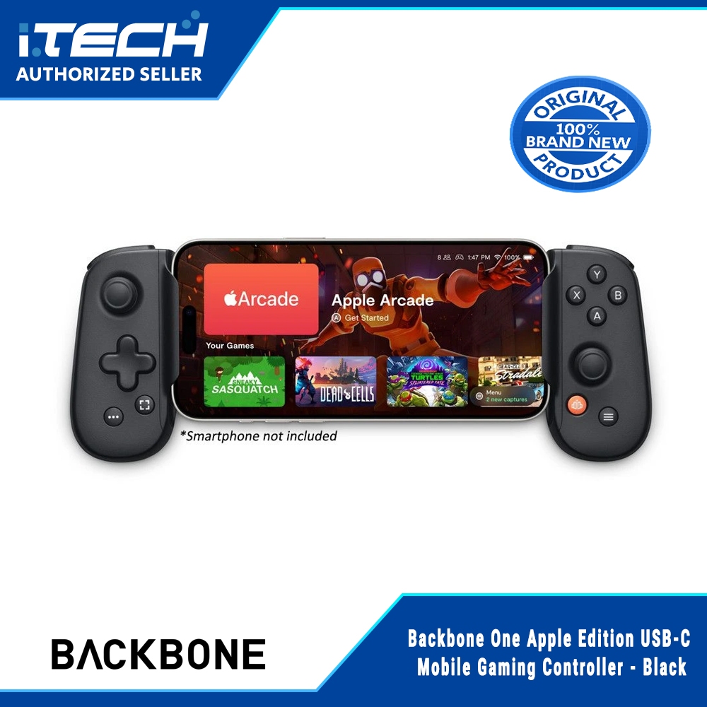 Backbone One Apple Edition USB-C Mobile Gaming Controller - Black ...
