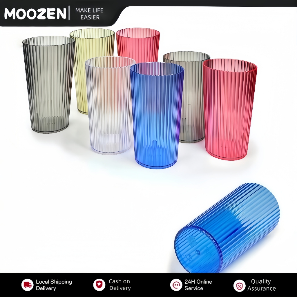 MOOZEN 6/12pcs Acrylic Tumblers: Non-toxic | shatter-proof | reusable ...