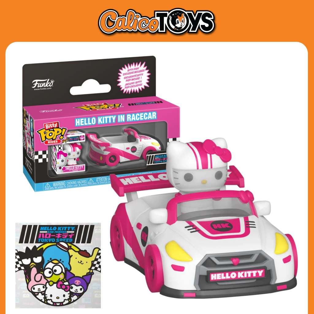 Bitty POP! - Rides - Hello Kitty and Friends - Hello Kitty in Racecar ...
