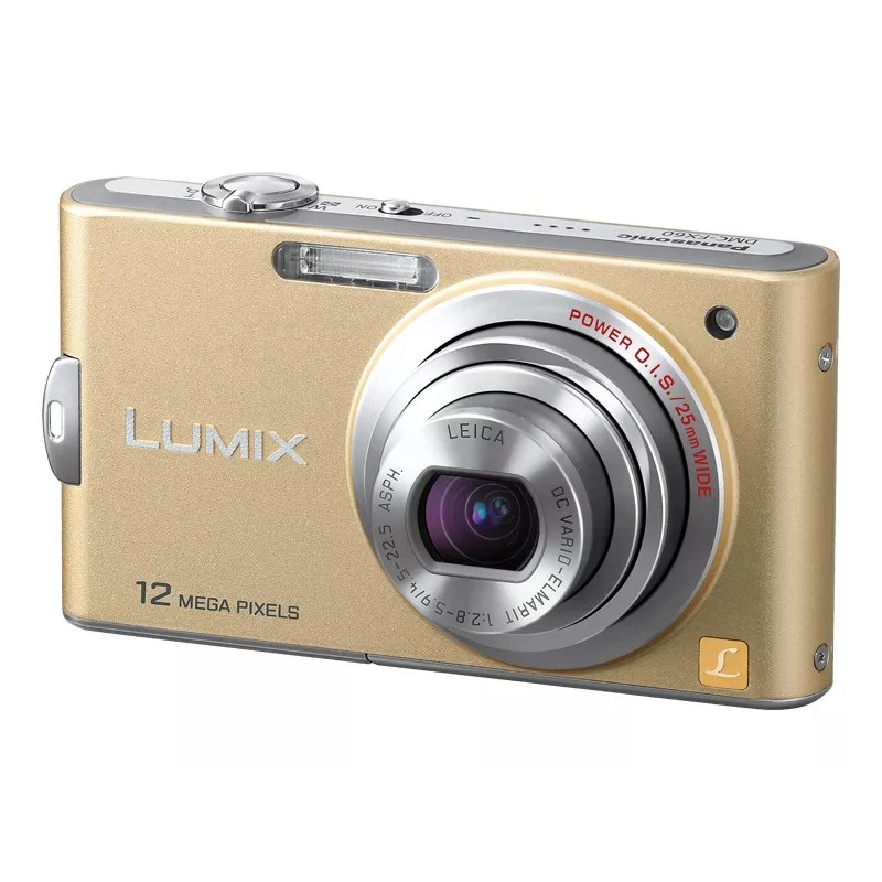 LUMIX DMC-FX60 12.1MP Compact Digital Camera 5x Zoom 25mm Wide