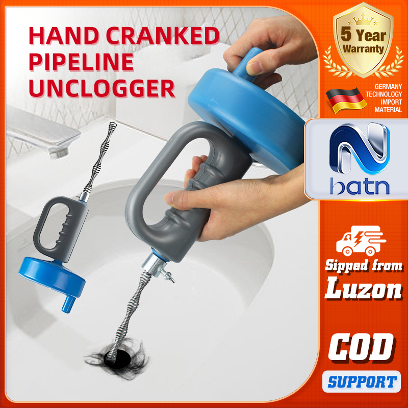 Drain Unblocker Tool Clog Flexible Auger Snake Rod SinkTub Sewer ...