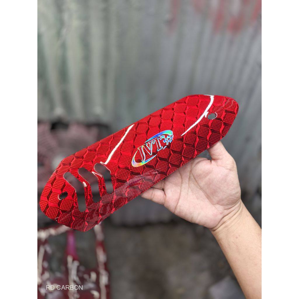 JVT HEATGUARD WITH STICKER EMBLEM | Shopee Philippines
