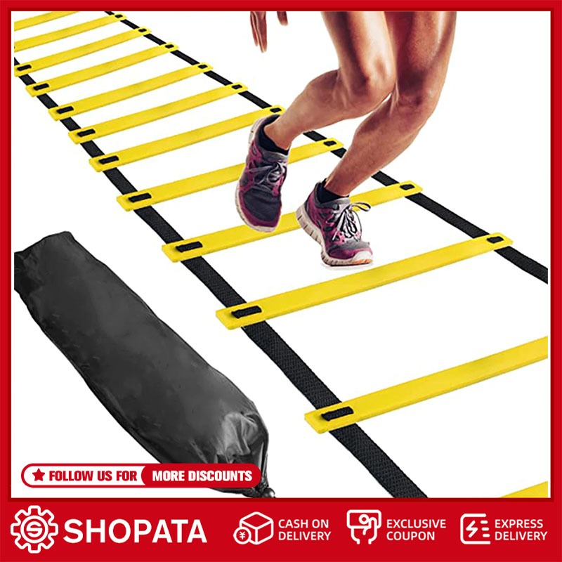 Football training adjustable agility ladder football physical training ...