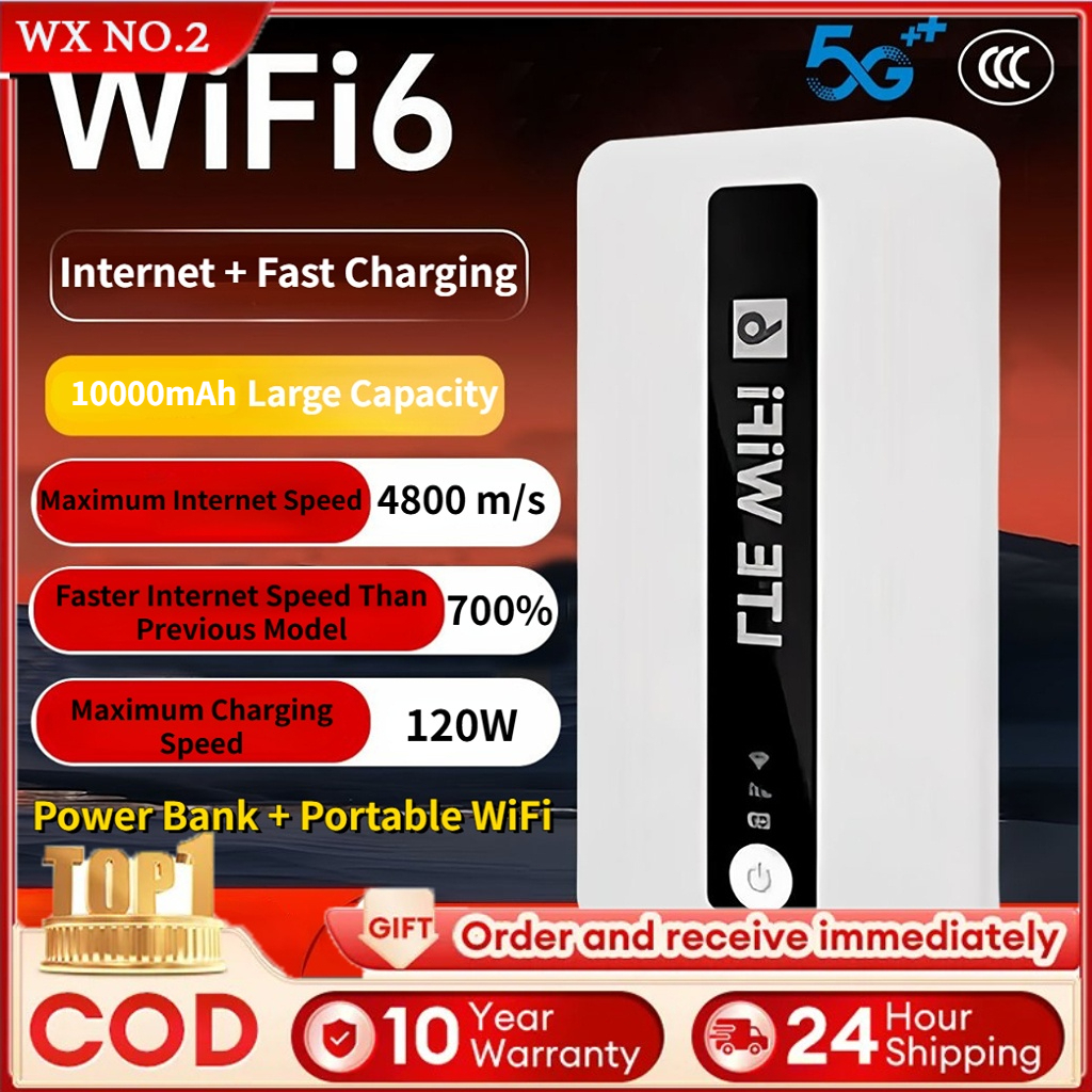 4G LTE Pocket Wifi 10000mAh Modified Unlimited WiFi Hotspot Portable ...