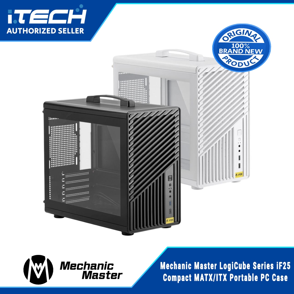 Mechanic Master LogiCube Series iF25 Compact MATX/ITX Portable PC Case ...