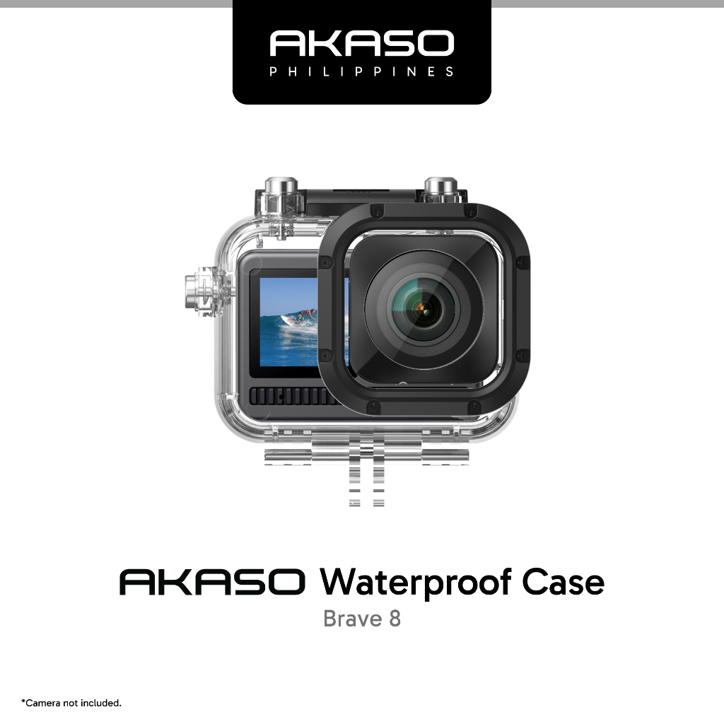 AKASO Brave 8 l Brave 8 Lite Waterproof Case | Shopee Philippines