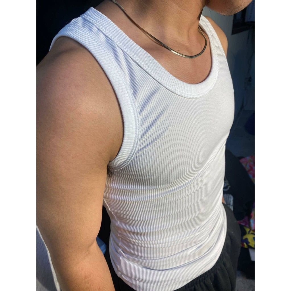 OG TANK TOP SANDO FOR MEN | Fitted Sando | jibrilph | Shopee Philippines