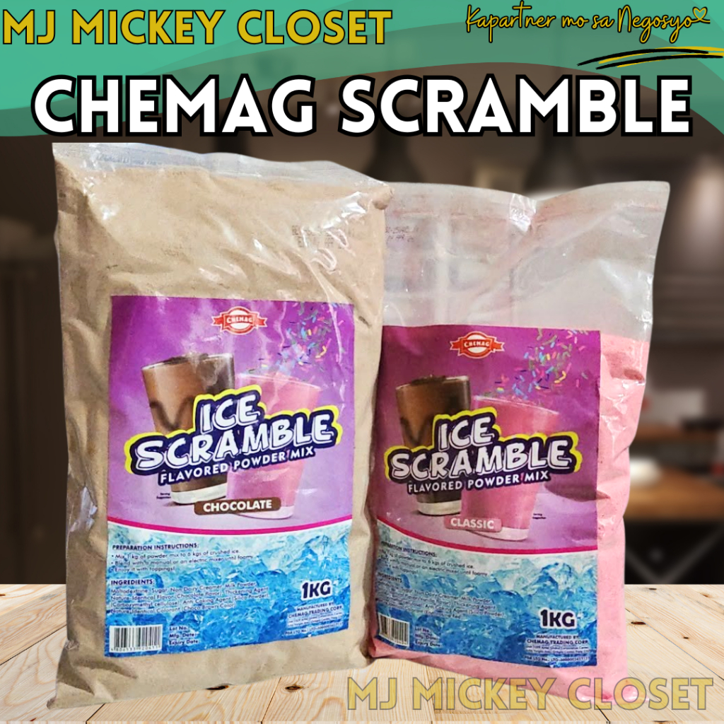 Chemag Scramble Powder 500g Perfect for Ice Scramble & Negosyo ...