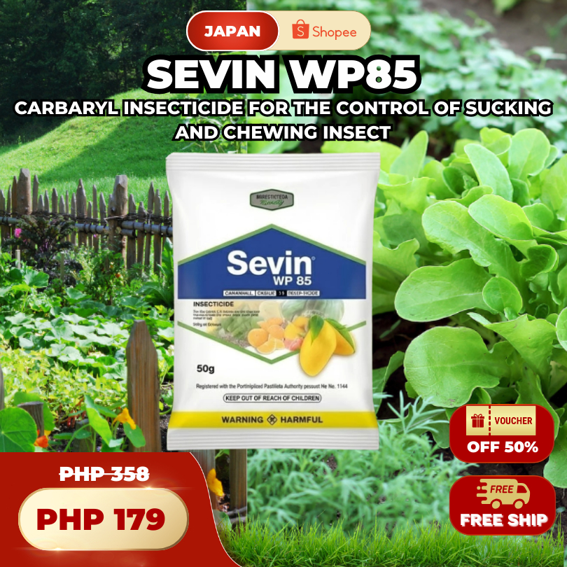CARBARYL/ANTI-TICK/ ANTI-FLEA - 50 GRAMS Sevin Insecticide Powder Seven ...