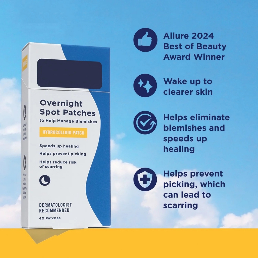 Pm Overnight Spot Patches Advanced Hydrocolloid Healing Technology ...