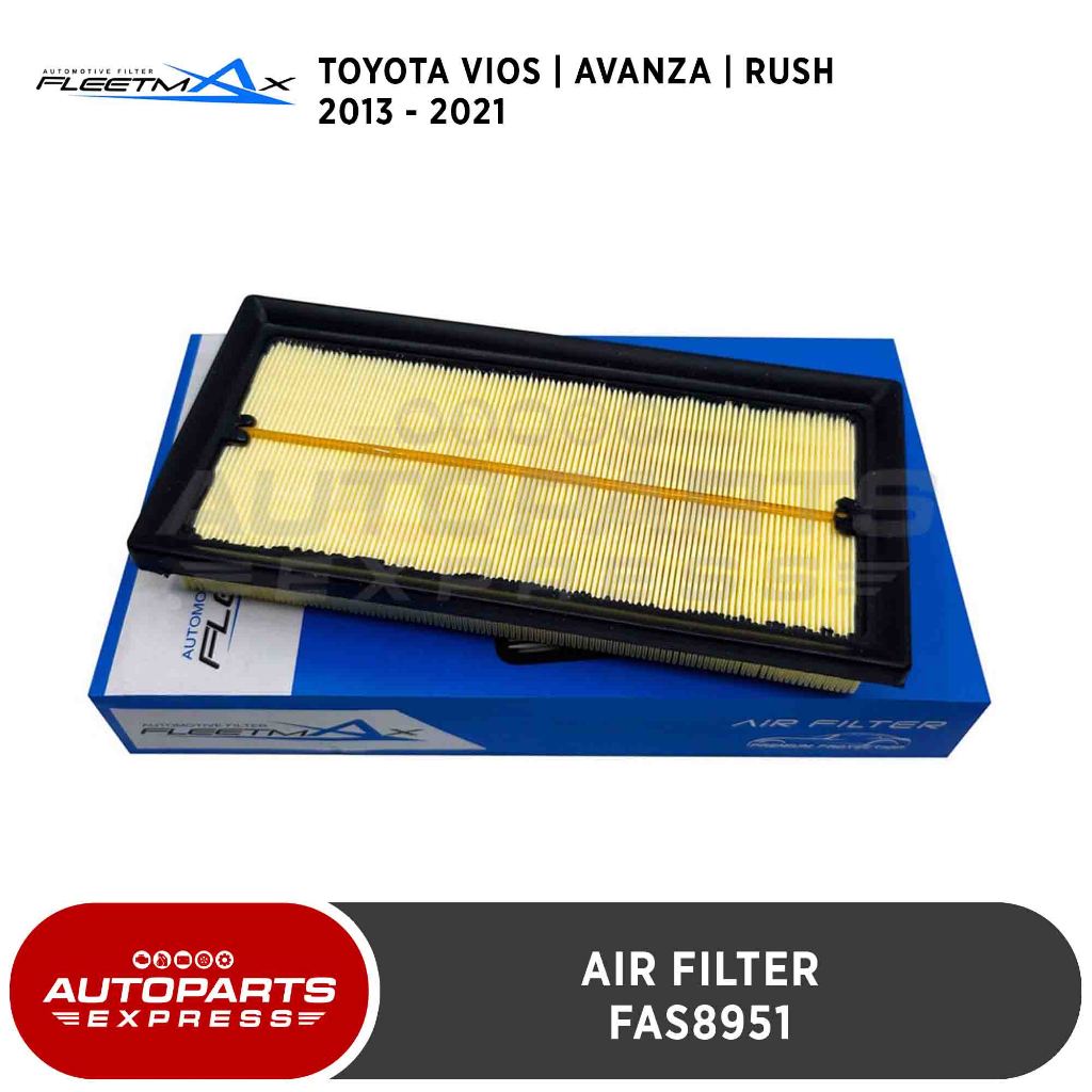 Fleetmax Air filter for TOYOTA AVANZA 16-21, RUSH 18-23, VIOS 13-21 ...