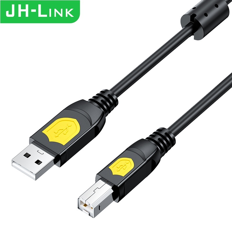JH-LINK Usb 2.0 Printer Cable Stable USB Printer Scanner Cable for Hp ...