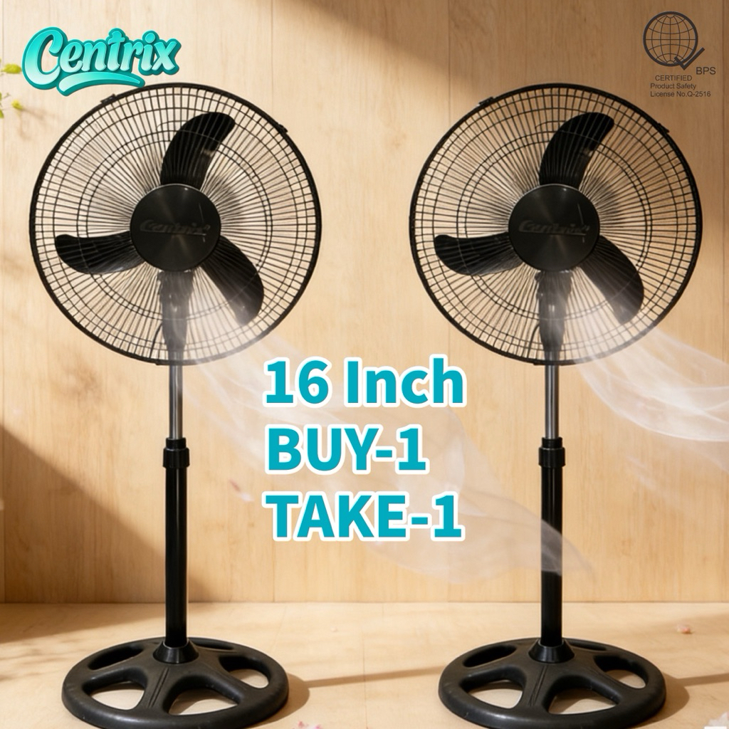 Centrix Stand Fan BUY 1 TAKE 1 Electric Fan Stand Fan 16