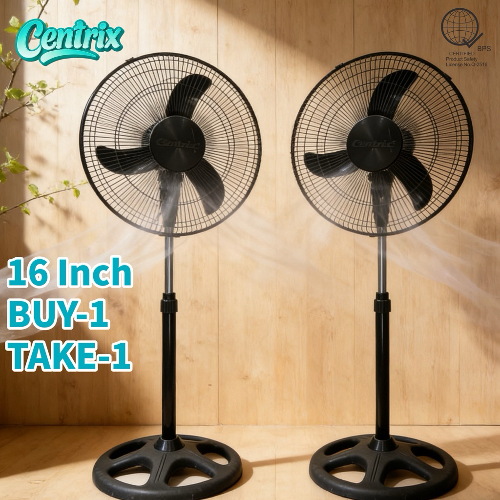 Centrix Stand Fan BUY 1 TAKE 1 Electric Fan Stand Fan 16