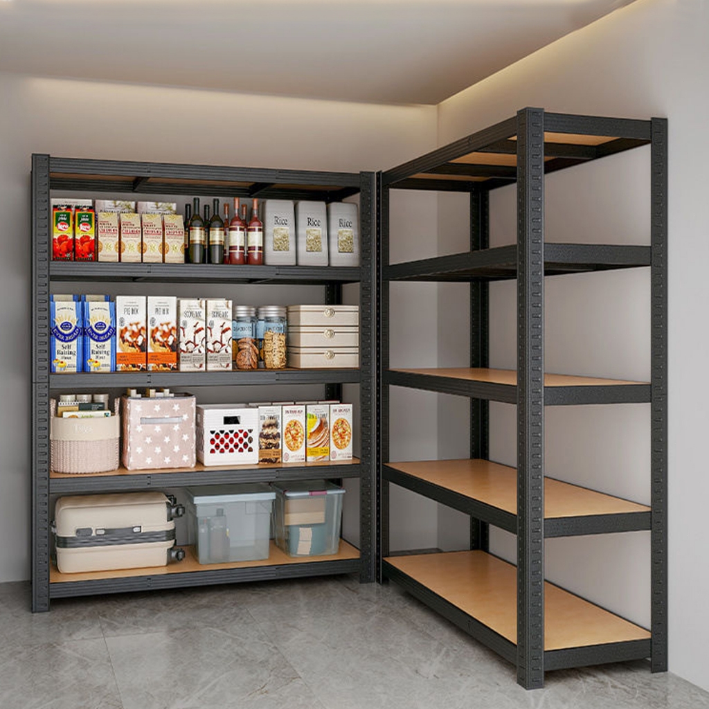 Metal Shelves Heavy-duty Steel Rack Adjustable Organizer Rack Storage ...