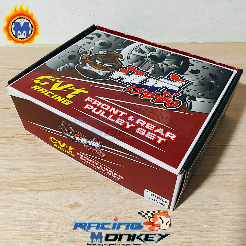 Racing CVT Set 1200rpm (Click 125i/Click 150i) HUN Racing Monkey ...