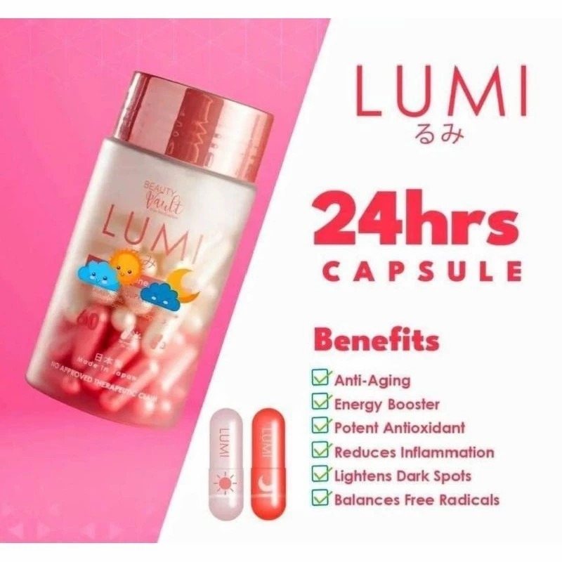 lumi glutathione price philippines Capsules with Oral Sunblock for Skin Protection Best Time To Take