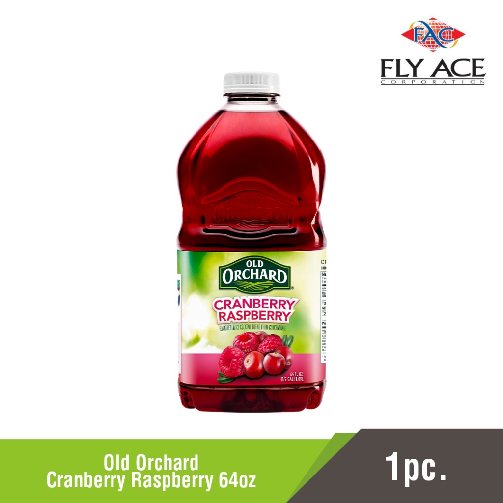 Old Orchard Cranberry Raspberry 64oz - Near Expiry (May 16, 2026 ...