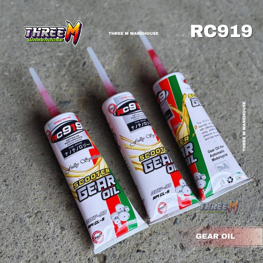 RC919 GEAR OIL API GL-5 80W-90 120ML | Shopee Philippines