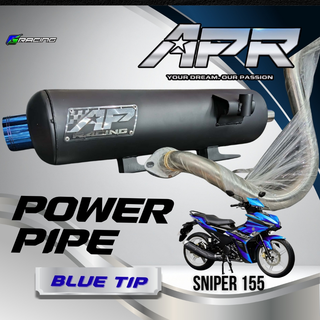 APR RACING POWER PIPE BEAT FI,CLICK125/150,MIO125/M3,MIO SOULTY,MIO ...
