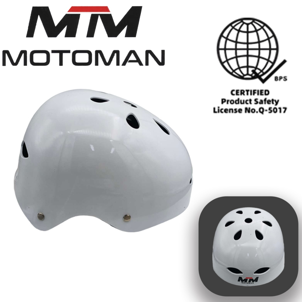 MTMNutshell Helmet Open Face Motorcycle and Bike Helmet for men and Women  with Free Size (55-60cm) | Shopee Philippines