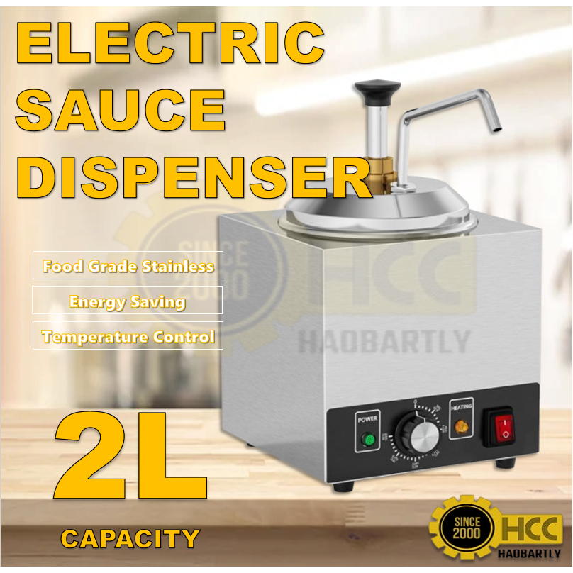 Electric Pump Sauce Dispenser Gravy, Chocolate, Cheese, Etc Automatic ...