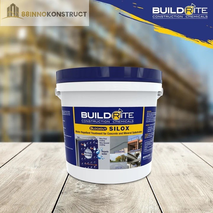 BUILDRITE BLOCKOUT SILOX - Hydrophobic, Easy-to-Clean, Matte Finish ...