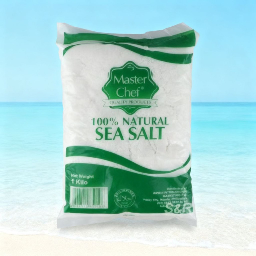 Master Chef 100% Natural Sea Salt 1kg | Shopee Philippines