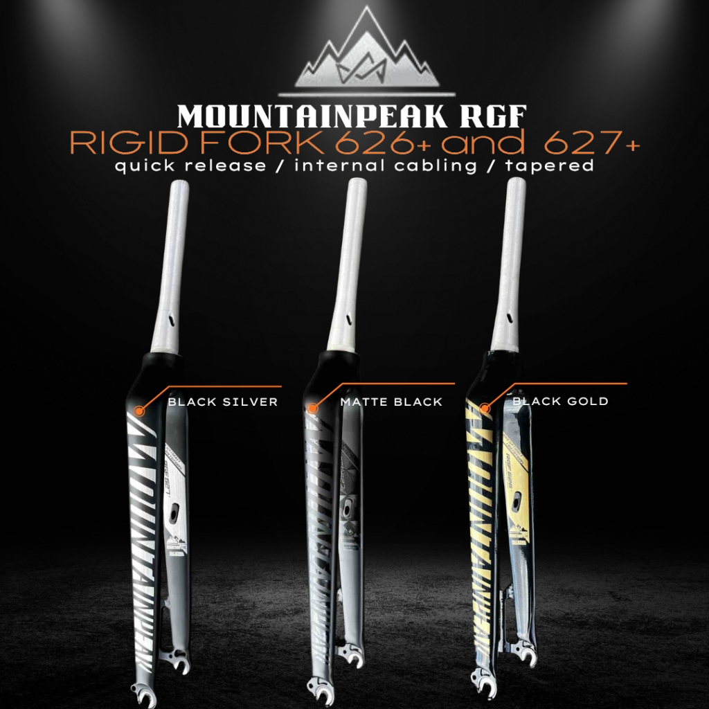 MOUNTAINPEAK RIGID FORK MTP RGF INTERNAL CABLING QUICK RELEASE and THRU ...