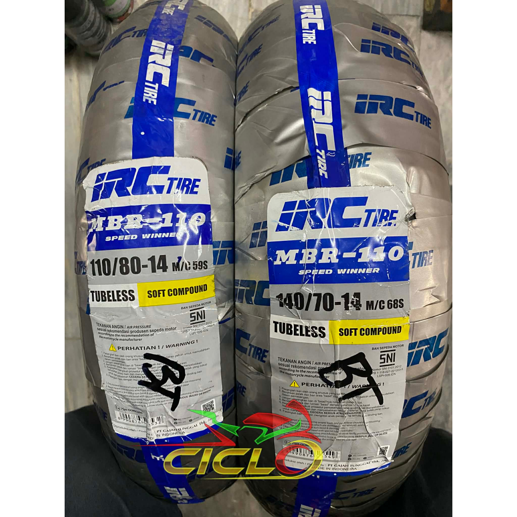 IRC SPEED WINNER 14 110/80 140/70 14 AEROX | Shopee Philippines