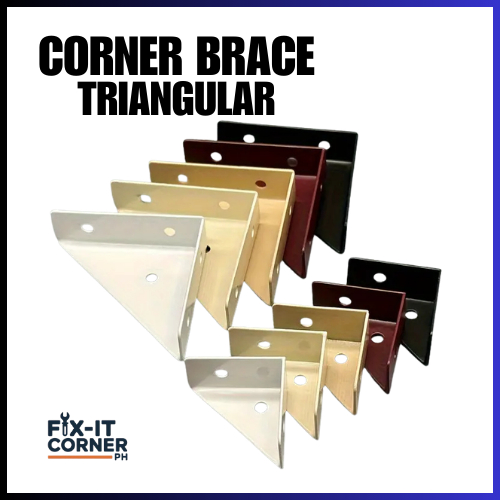 1PC Corner Brace Bracket Triangular Thickened Furniture Corner ...