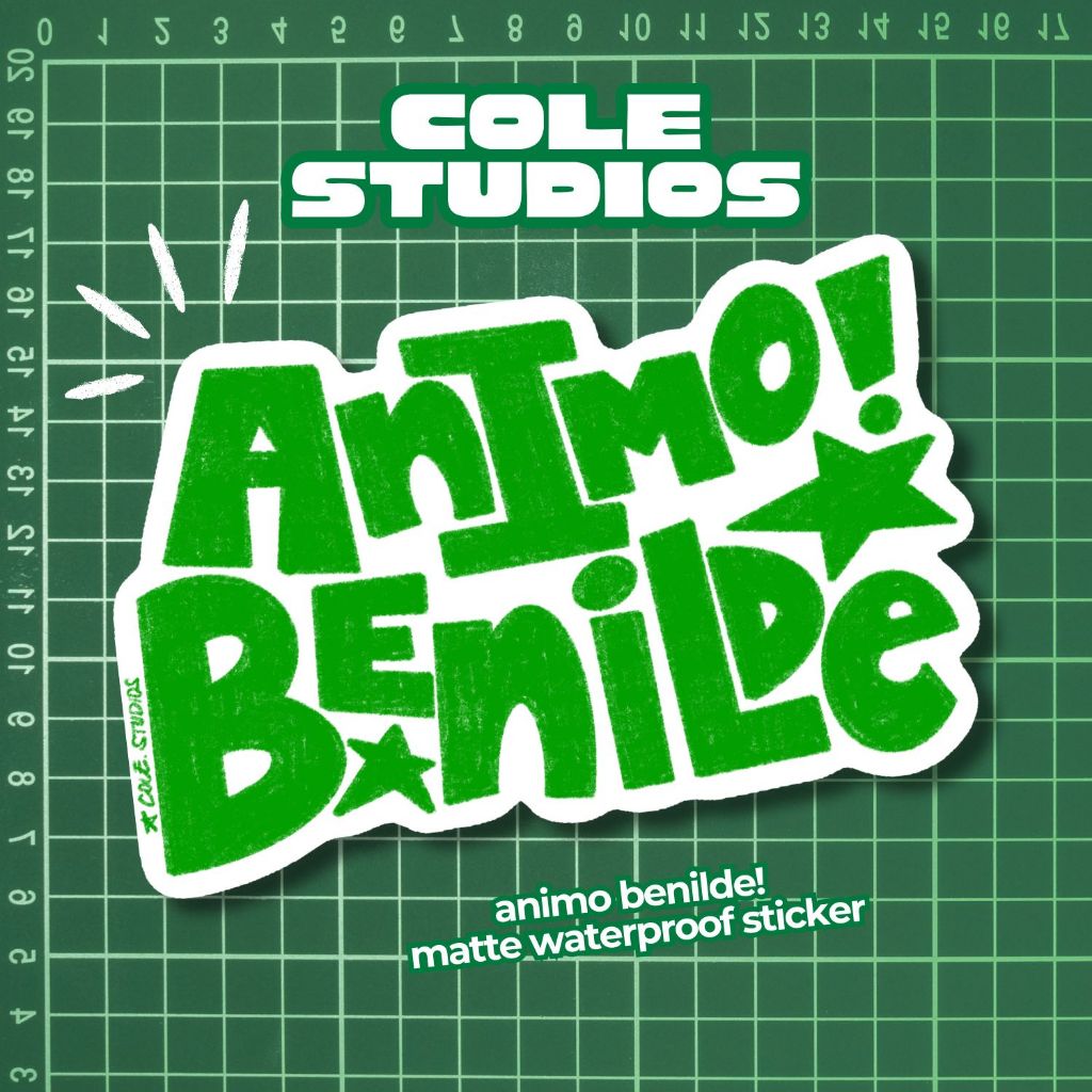 Animo Benilde! - De La Salle College of Saint Benilde Matte Sticker ...