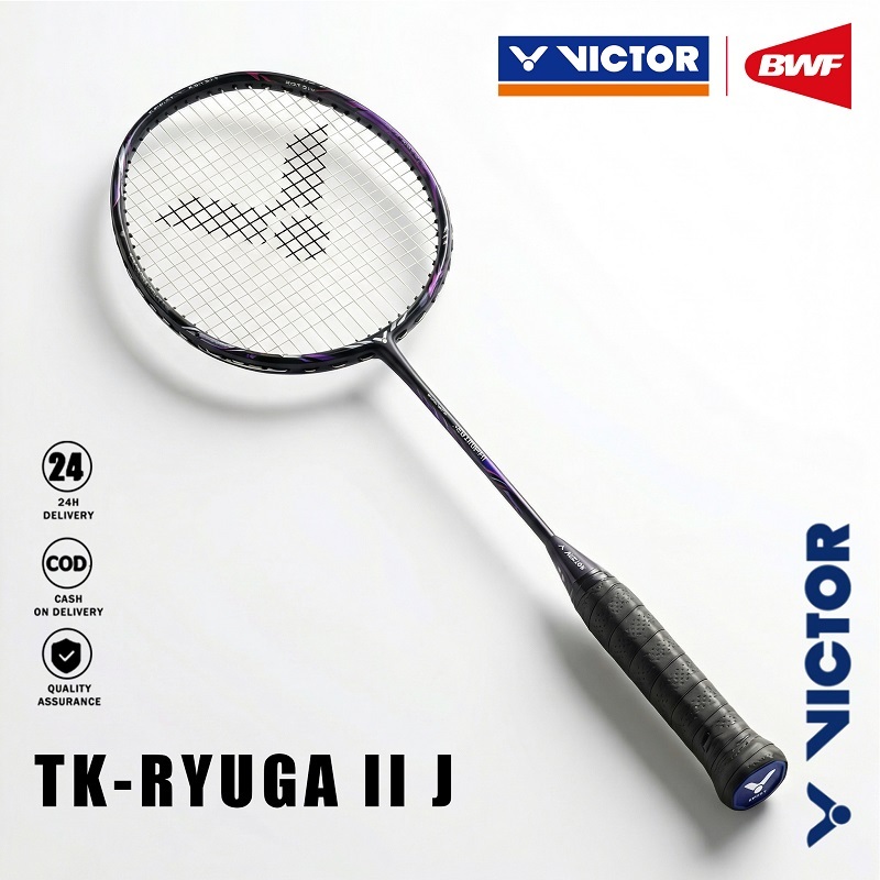 VICTOR THRUSTER RYUGA II J Badminton Racket - Game Model Balanced Flex ...