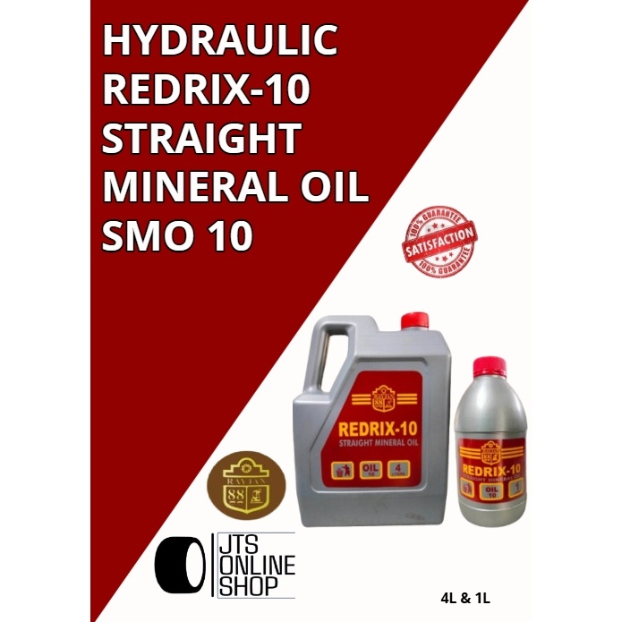 Hydraulic Redrix-10 Straight Mineral Oil SMO 10 | Shopee Philippines