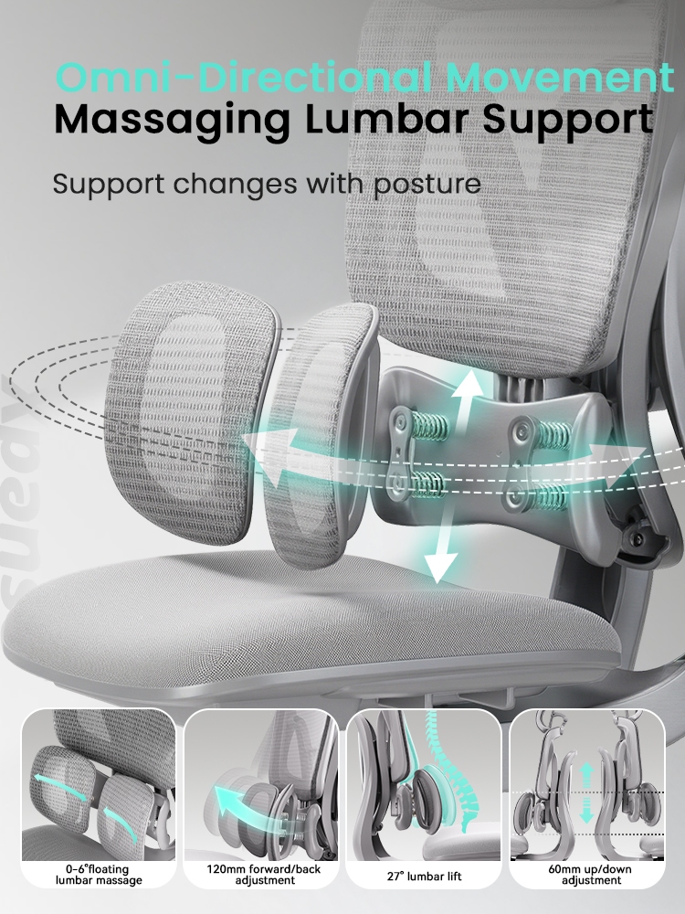 XPANSE T10 Dynamic Ergonomic Chair Office Computer Study Chair Tracking ...