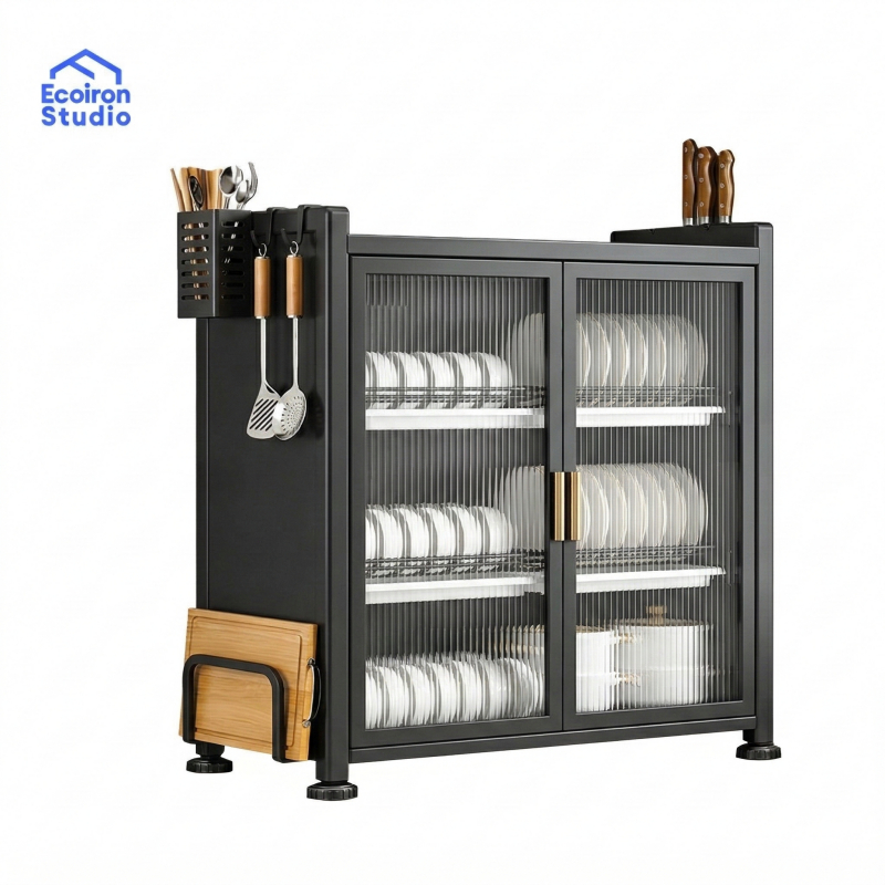 Kitchen Dish Rack Organizer Cabinet Metal Countertop Kitchen Dish Rack ...