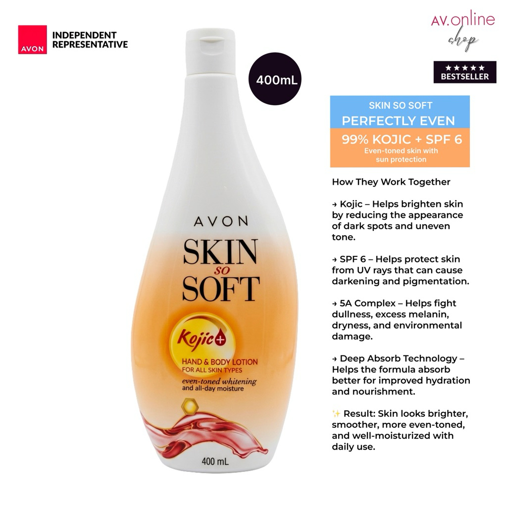 AVON SSS Skin So Soft Ultra Radiance with 4x GLutathione Hand & BOdy Lotions  | Shopee Philippines