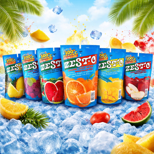 SALE Zesto Juice 200ml x10 – ALL FLAVORS with Vitamin C Refreshing ...