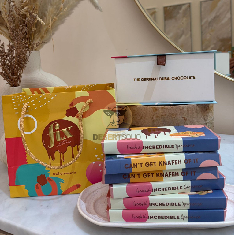 FIX Desert Chocolatier - The Original Dubai Chocolate Bar | Shopee ...
