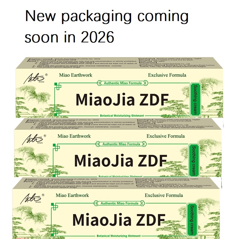 CJH~MiaoJia ZDF Buy 1 Get 4 15g ZUDAIFU Skin Herbal Medicine Psoriasis ...