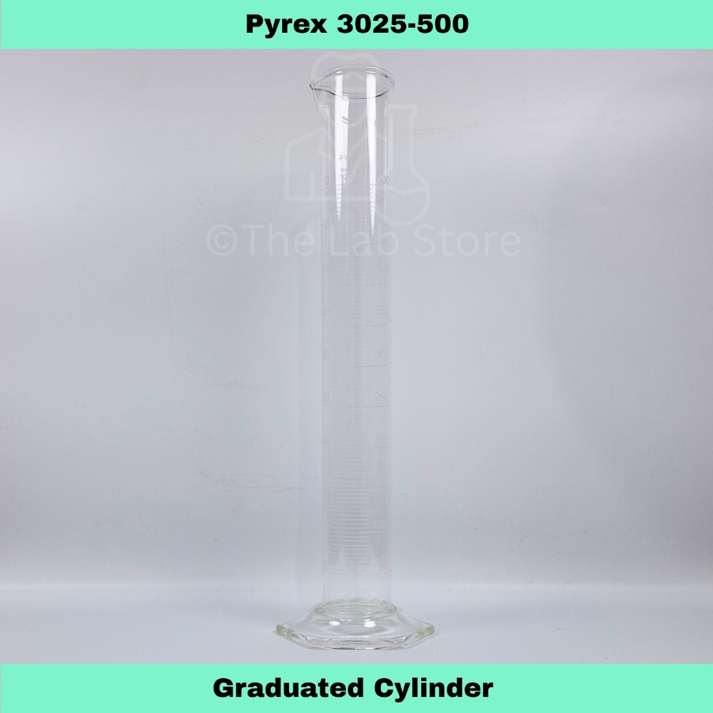 500mL PYREX Graduated Cylinder, Glass | Shopee Philippines