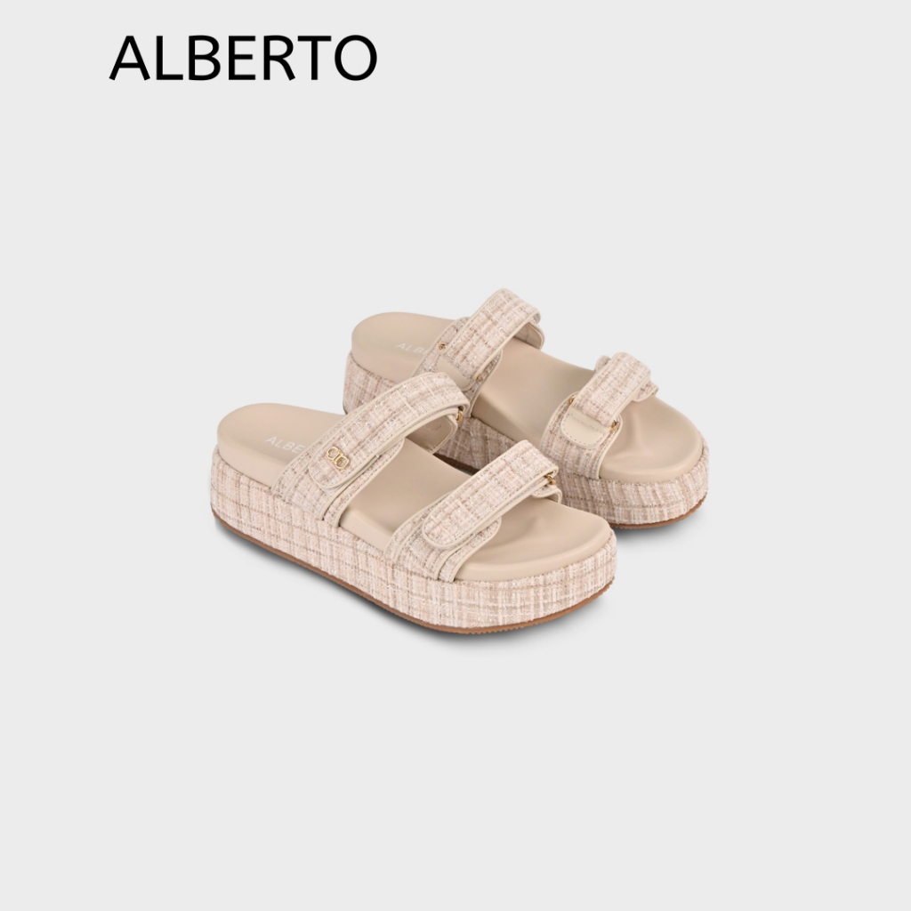 ALBERTO Women's Chryselle Platform Sandals | Shopee Philippines