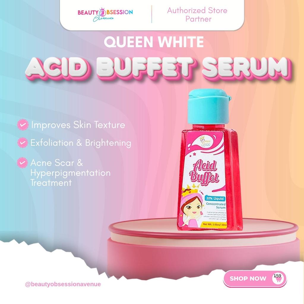 Queen White Acid Buffet Serum 30ml | Shopee Philippines