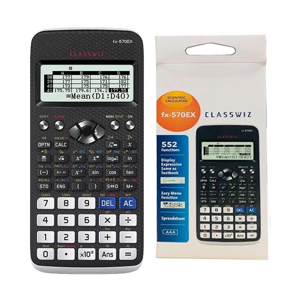 100% Genuine Csio FX-991EX ClassWiz Series Scientific Calculator ...