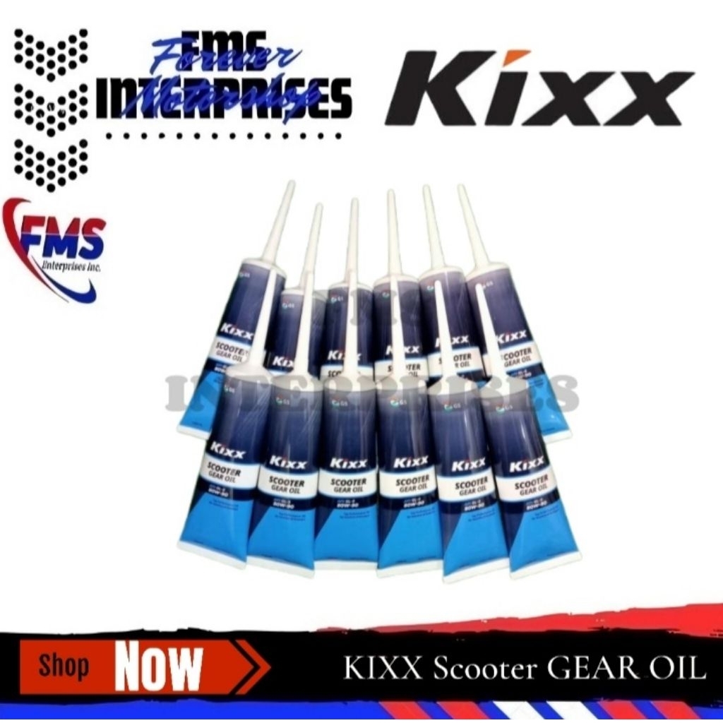 KIXX SCOOTER GEAR OIL API GL-5 80w-90, 1Box=12pcs! | Shopee Philippines