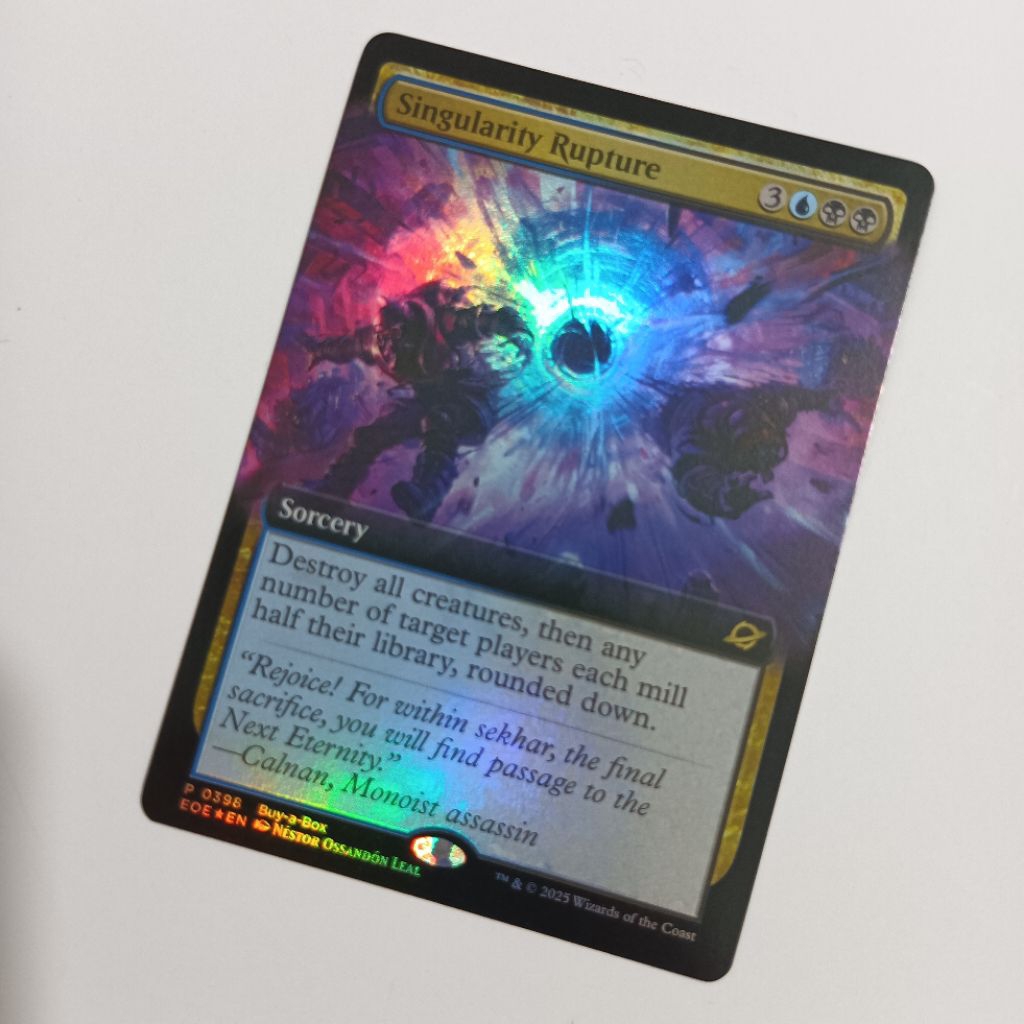 MTG Card Foil SINGULARITY RUPTURE Magic the Gathering Trading Card Game ...